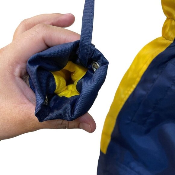 Vintage Mon Petit Infant Snowsuit Fleece Lining Bunting 12 M Mittens Booties - Picture 6 of 10